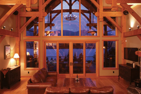 Osprey-Point-Invermere=British-Columbia-Canadian-Timberframes-Great-Room